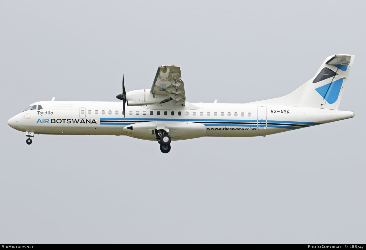 Aircraft Photo of A2-ABK | ATR ATR-72-600 (ATR-72-212A) | Air Botswana | AirHistory.net #222959