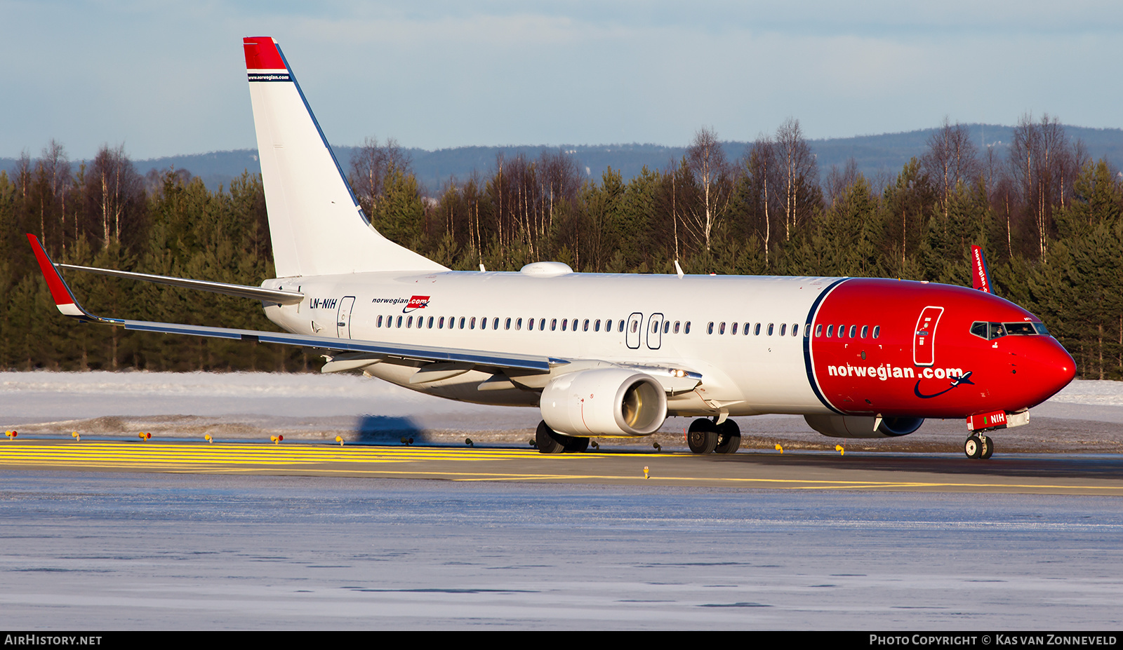 Aircraft Photo of LN-NIH | Boeing 737-8JP | Norwegian | AirHistory.net #222963