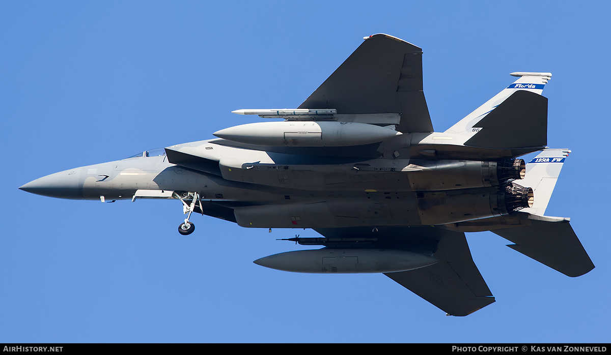 Aircraft Photo of 86-0161 / AF86-161 | McDonnell Douglas F-15C Eagle | USA - Air Force | AirHistory.net #222966