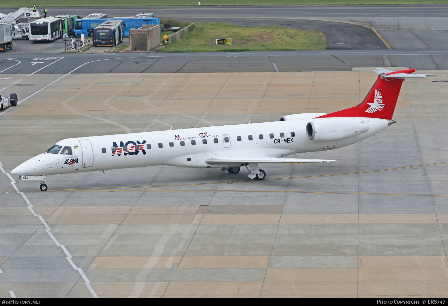 Aircraft Photo of C9-MEX | Embraer ERJ-145MP (EMB-145MP) | MEX - Moçambique Expresso | AirHistory.net #222967