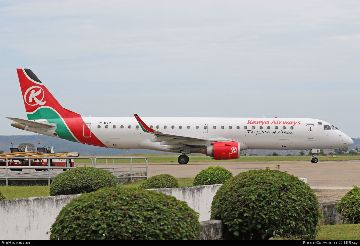 Aircraft Photo of 5Y-KYP | Embraer 190LR (ERJ-190-100LR) | Kenya Airways | AirHistory.net #222975