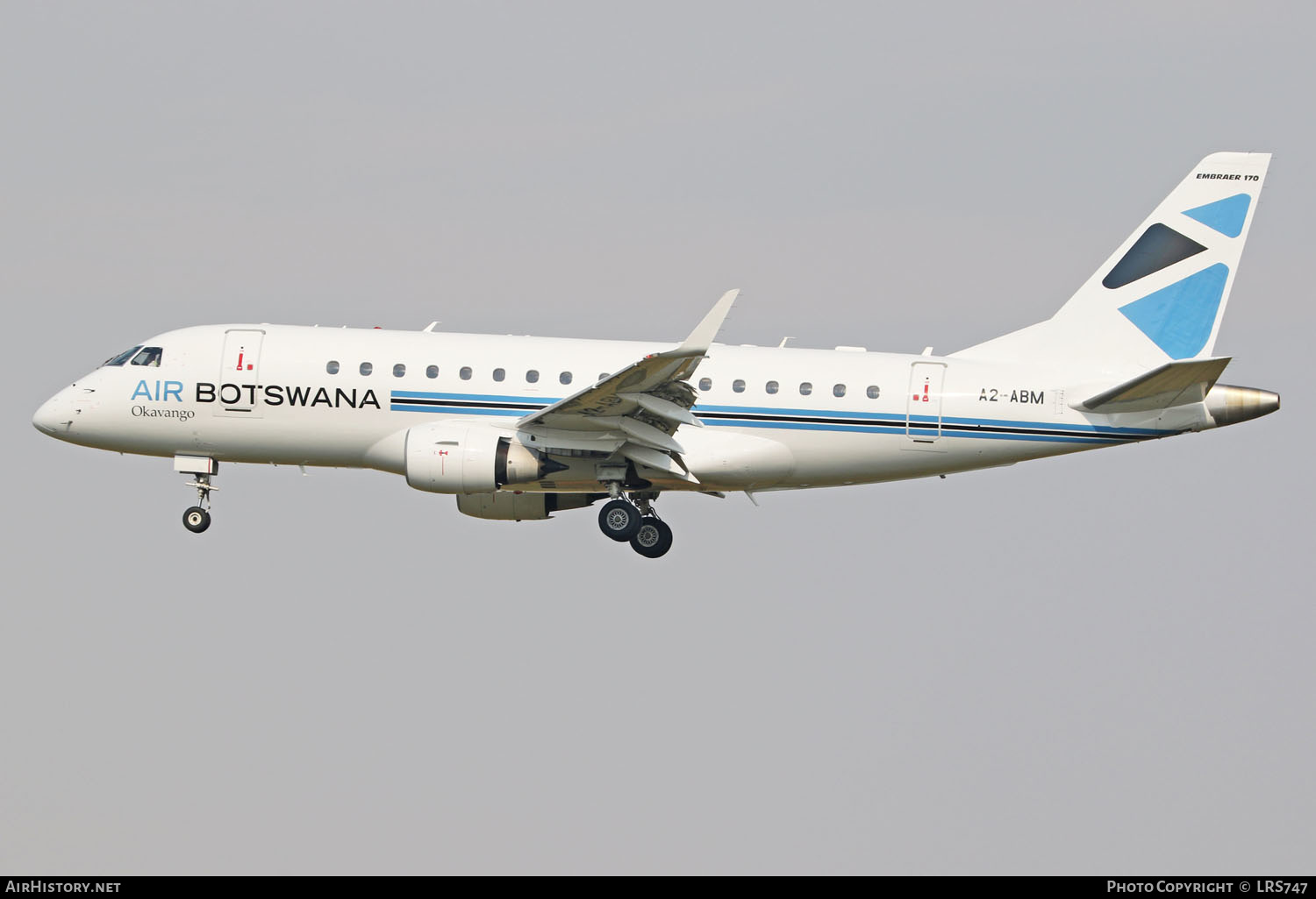 Aircraft Photo of A2-ABM | Embraer 170LR (ERJ-170-100LR) | Air Botswana | AirHistory.net #222976