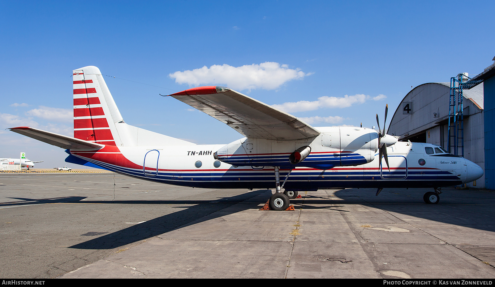 Aircraft Photo of TN-AHH | Antonov An-24RV | AirHistory.net #222982