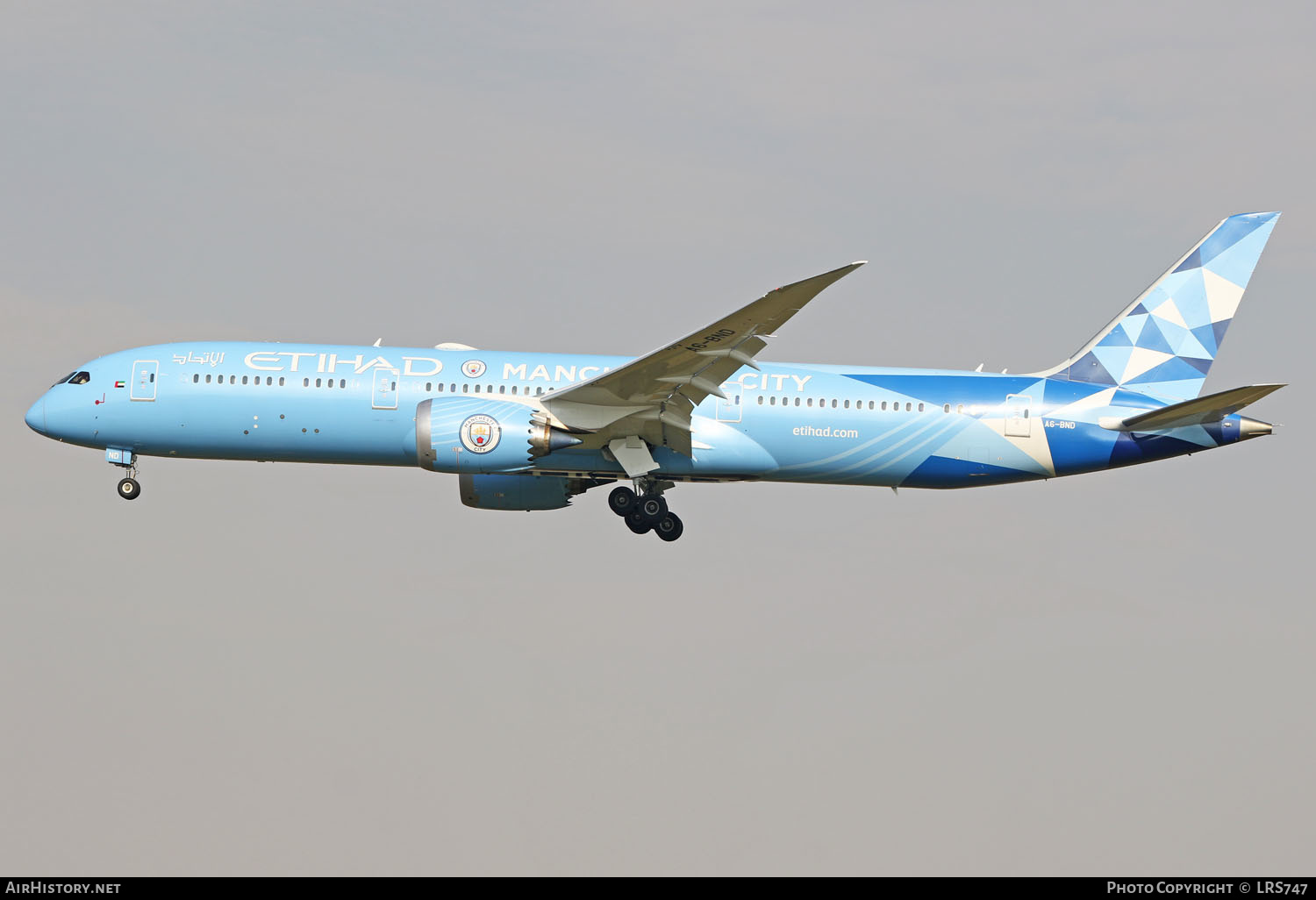 Aircraft Photo of A6-BND | Boeing 787-9 Dreamliner | Etihad Airways | AirHistory.net #222985