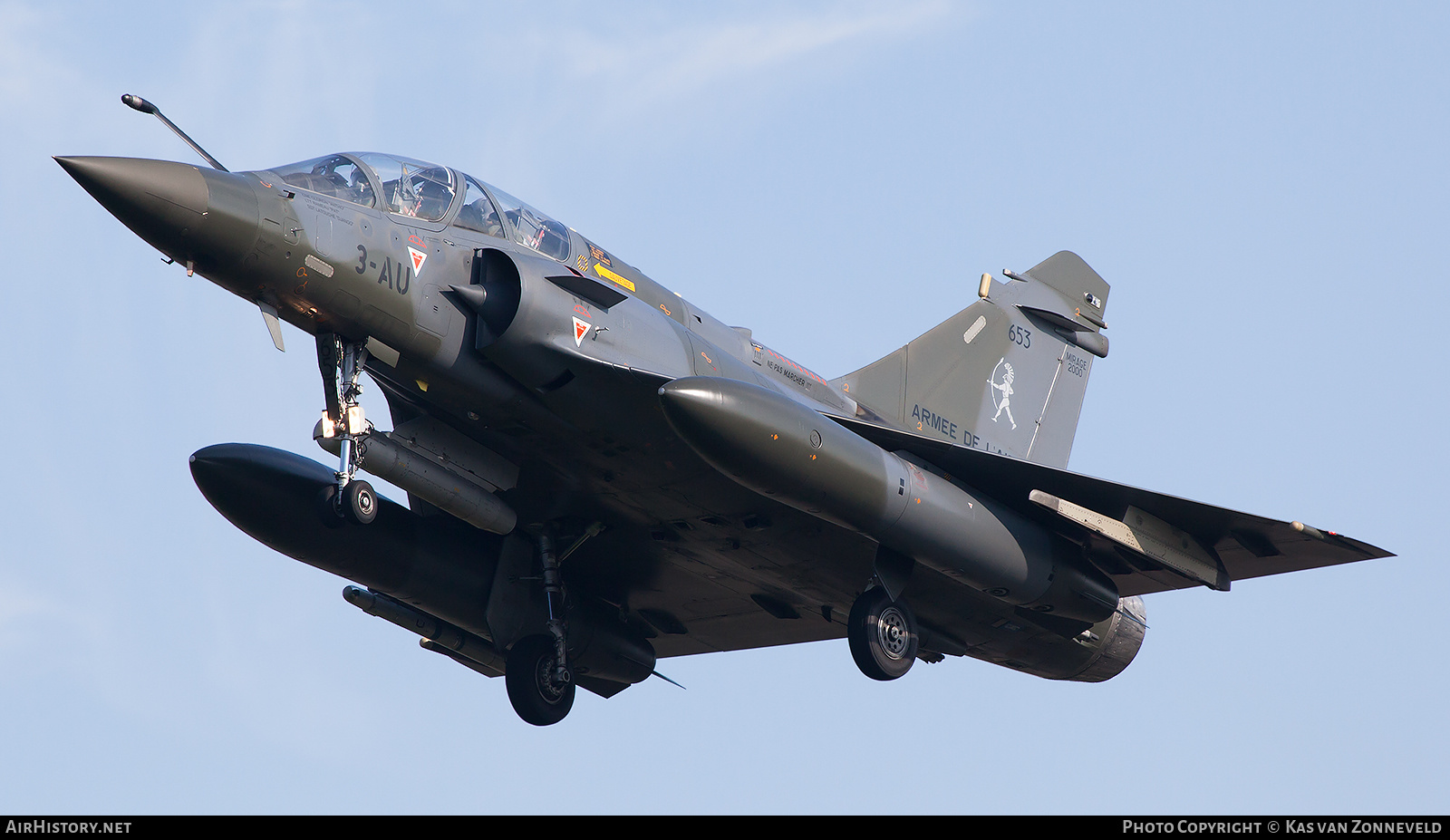 Aircraft Photo of 653 | Dassault Mirage 2000D | France - Air Force | AirHistory.net #223011