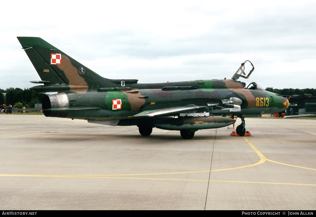 Aircraft Photo of 8613 | Sukhoi Su-22M4 | Poland - Air Force | AirHistory.net #223024