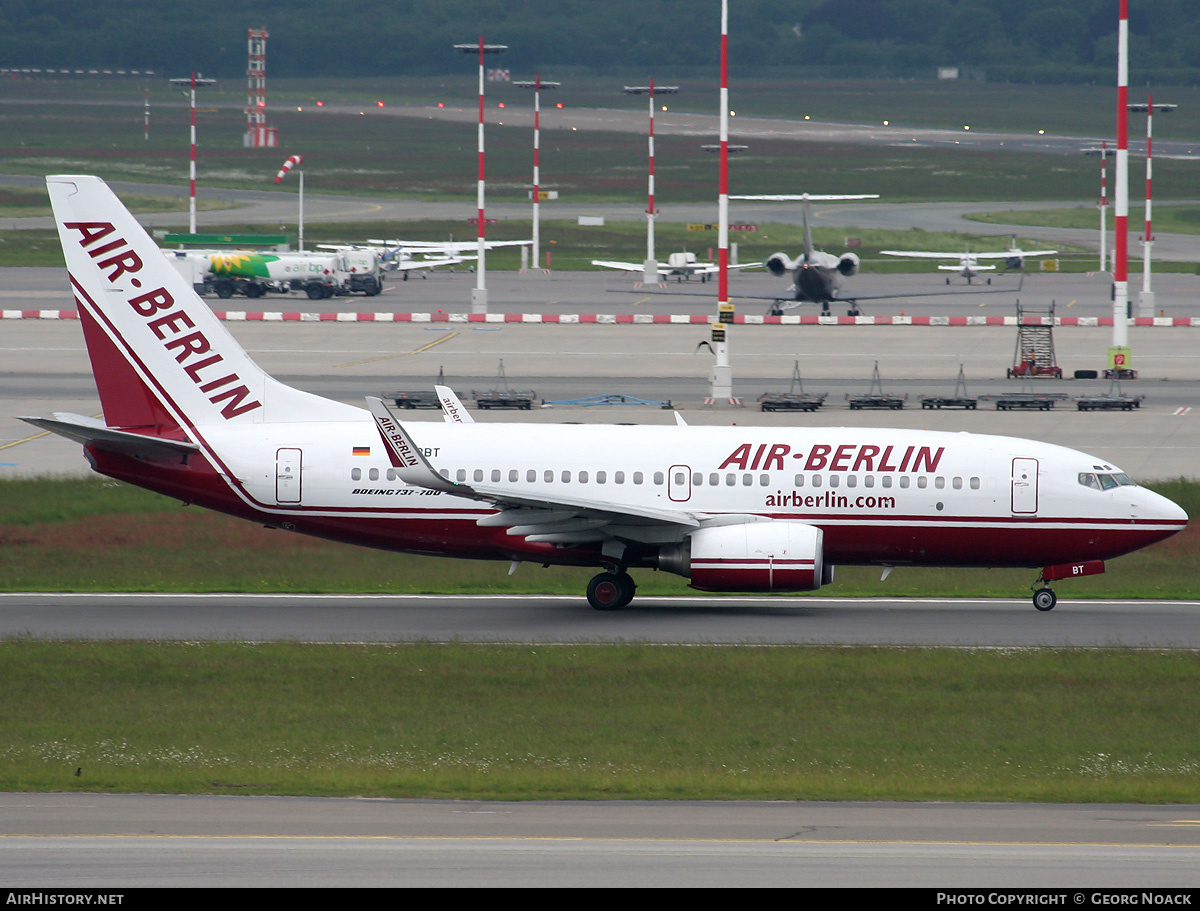 Aircraft Photo of D-ABBT | Boeing 737-76N | Air Berlin | AirHistory.net #223051