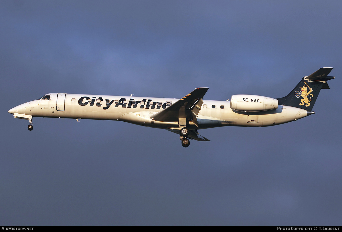 Aircraft Photo of SE-RAC | Embraer ERJ-145LR (EMB-145LR) | City Airline | AirHistory.net #223068