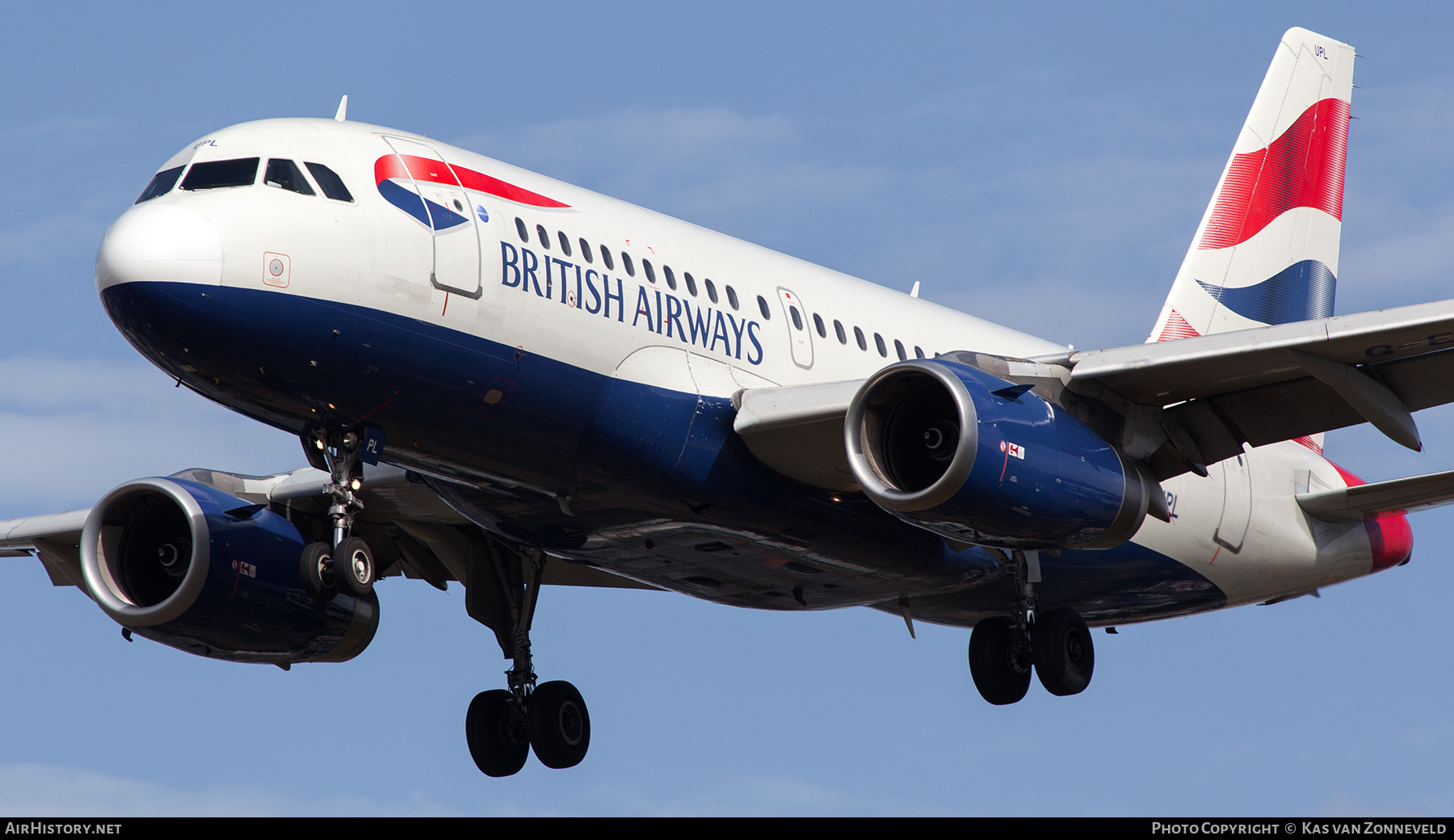 Aircraft Photo of G-EUPL | Airbus A319-131 | British Airways | AirHistory.net #223074