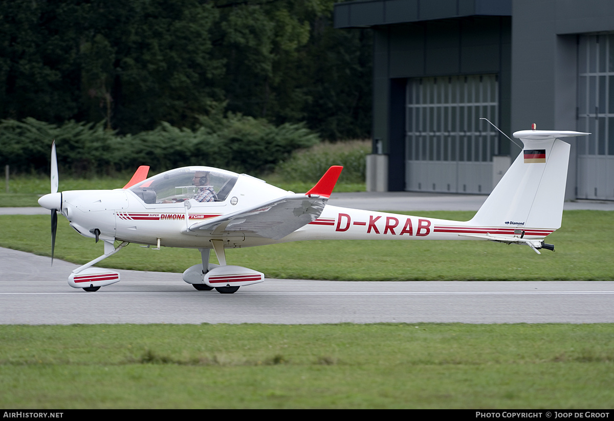 Aircraft Photo of D-KRAB | Diamond HK-36TTC-115 Super Dimona | AirHistory.net #223081