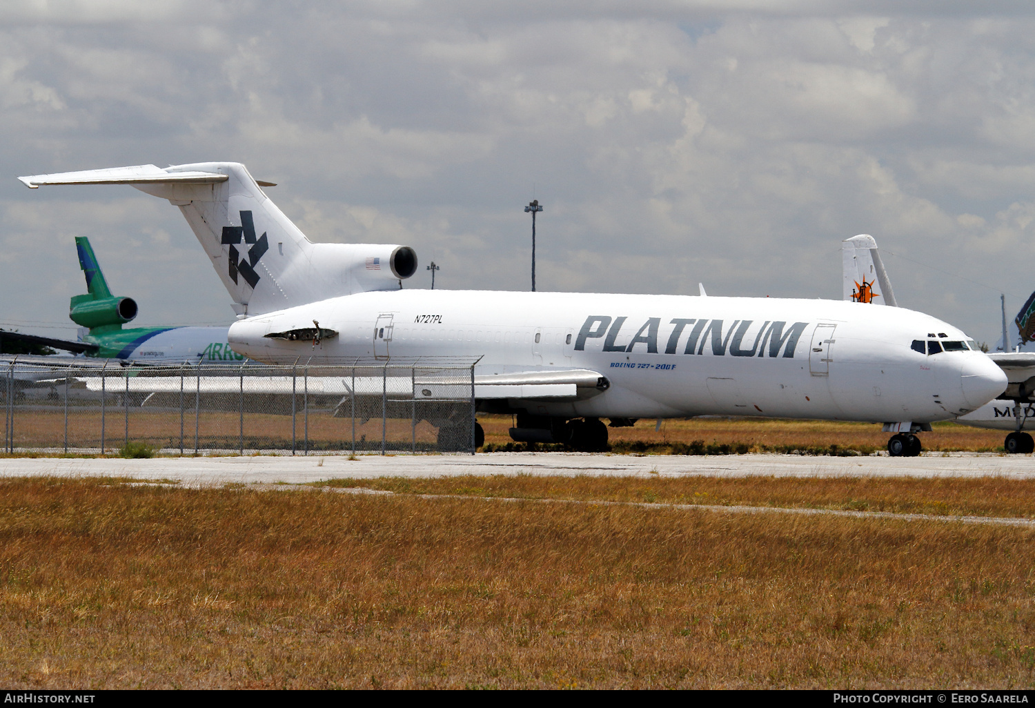 Aircraft Photo of N727PL | Boeing 727-232/Adv(F) | Platinum Air | AirHistory.net #223086