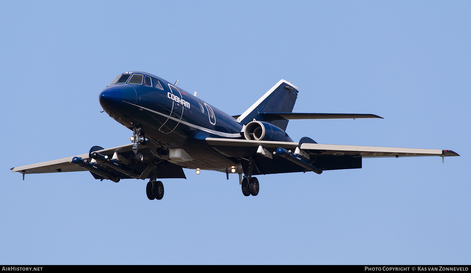 Aircraft Photo of G-FRAU | Dassault Falcon 20C | Cobham Aviation Services | AirHistory.net #223105