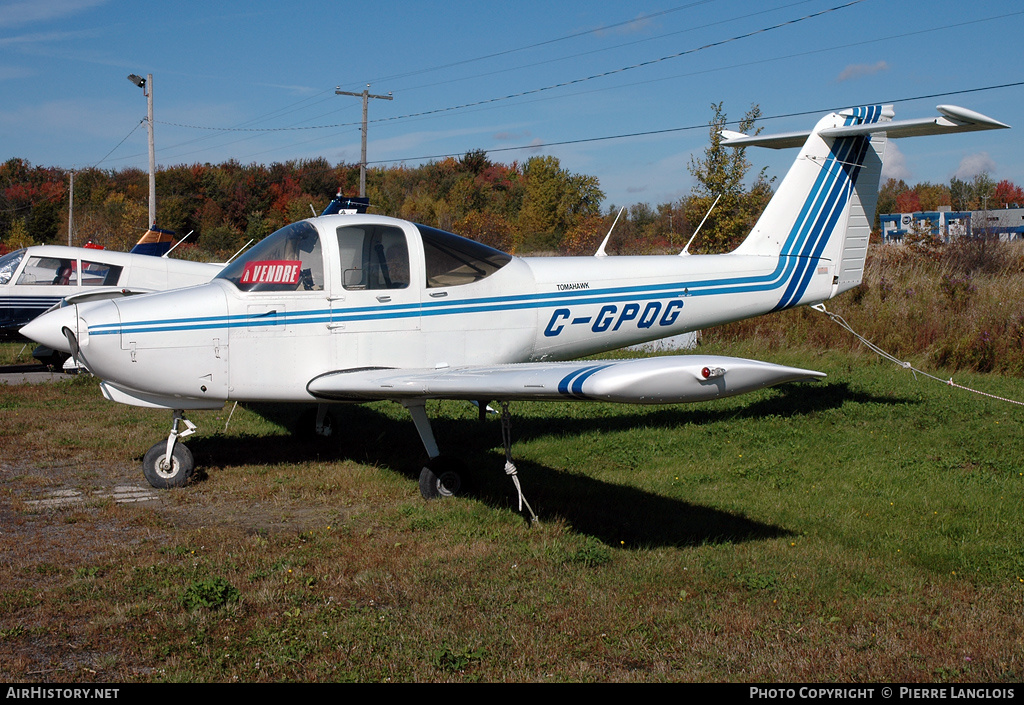 Aircraft Photo of C-GPQG | Piper PA-38-112 Tomahawk | AirHistory.net #223109