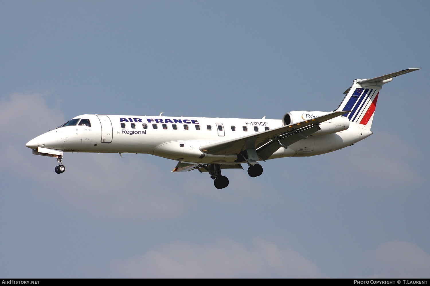 Aircraft Photo of F-GRGP | Embraer ERJ-135ER (EMB-135ER) | Air France | AirHistory.net #223113