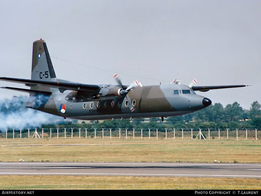 Aircraft Photo of C-5 | Fokker F27-300M Troopship | Netherlands - Air Force | AirHistory.net #223115