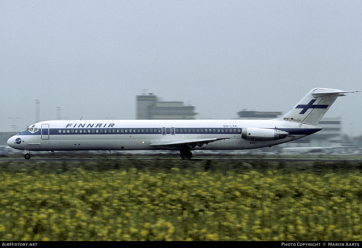 Aircraft Photo of OH-LYX | McDonnell Douglas DC-9-51 | Finnair | AirHistory.net #223121