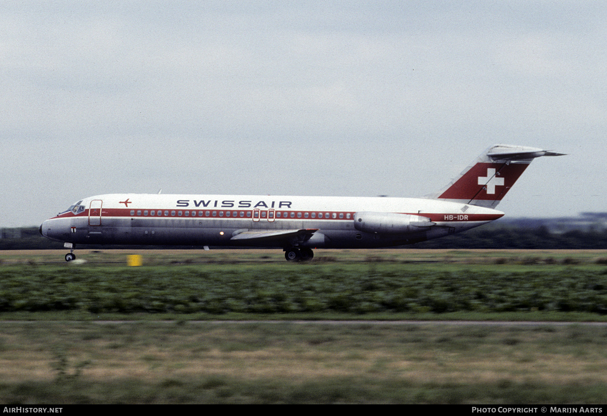 Aircraft Photo of HB-IDR | McDonnell Douglas DC-9-32 | Swissair | AirHistory.net #223126