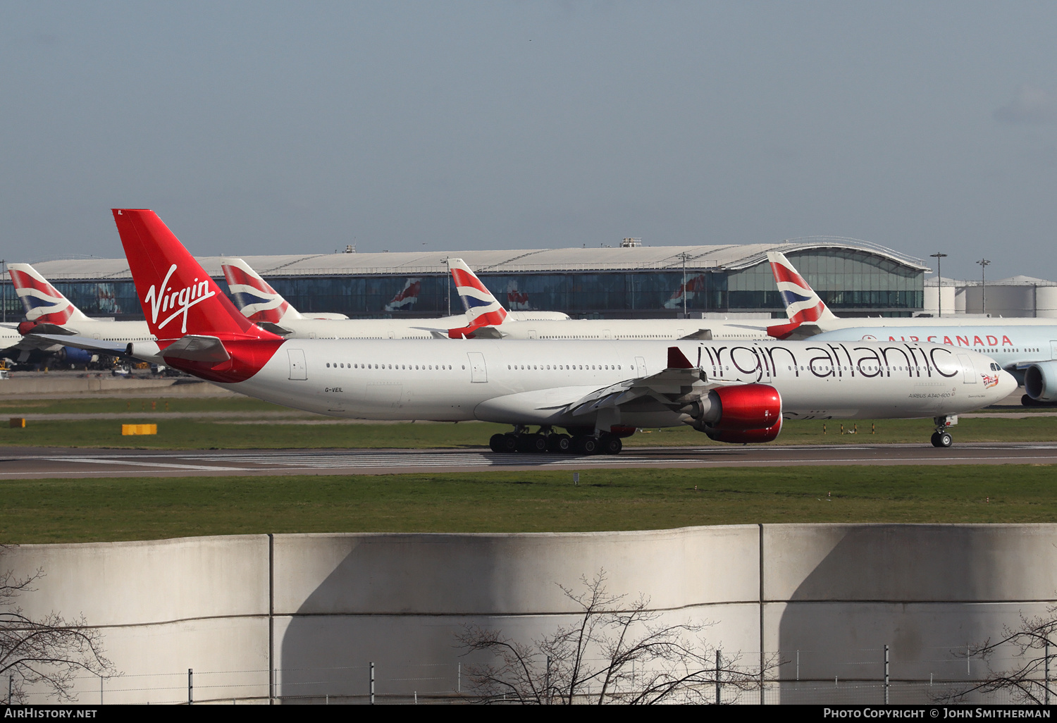 Aircraft Photo of G-VEIL | Airbus A340-642 | Virgin Atlantic Airways | AirHistory.net #223128