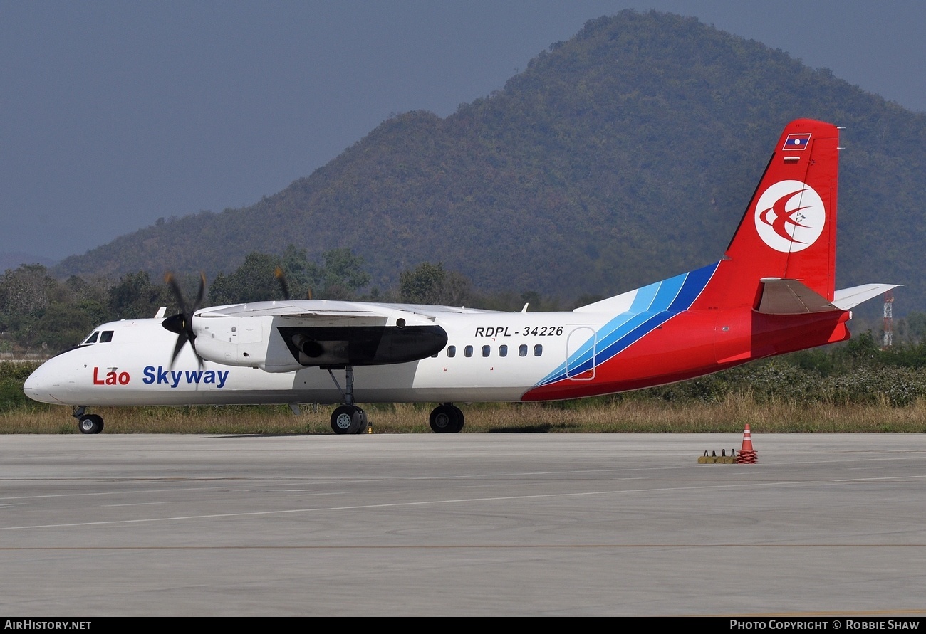 Aircraft Photo of RDPL-34226 | Xian MA60 | Lao Skyway | AirHistory.net #223129