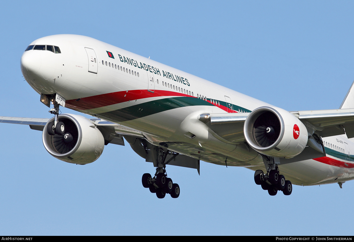 Aircraft Photo of S2-AFP | Boeing 777-3E9/ER | Biman Bangladesh Airlines | AirHistory.net #223137