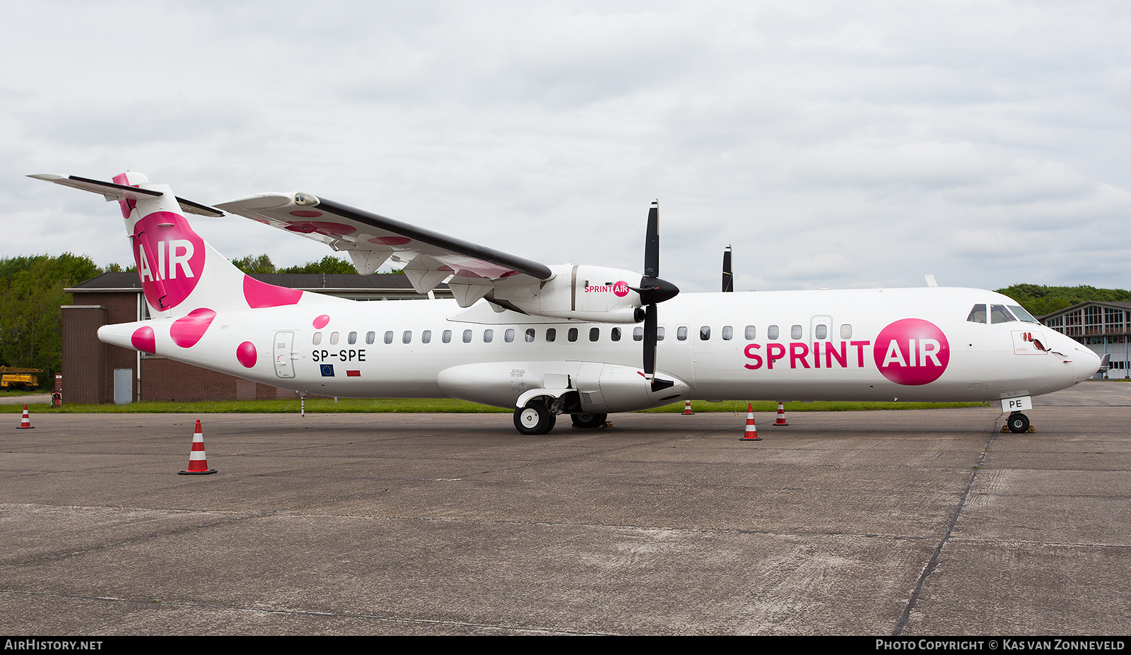 Aircraft Photo of SP-SPE | ATR ATR-72-202 | Sprint Air | AirHistory.net #223156