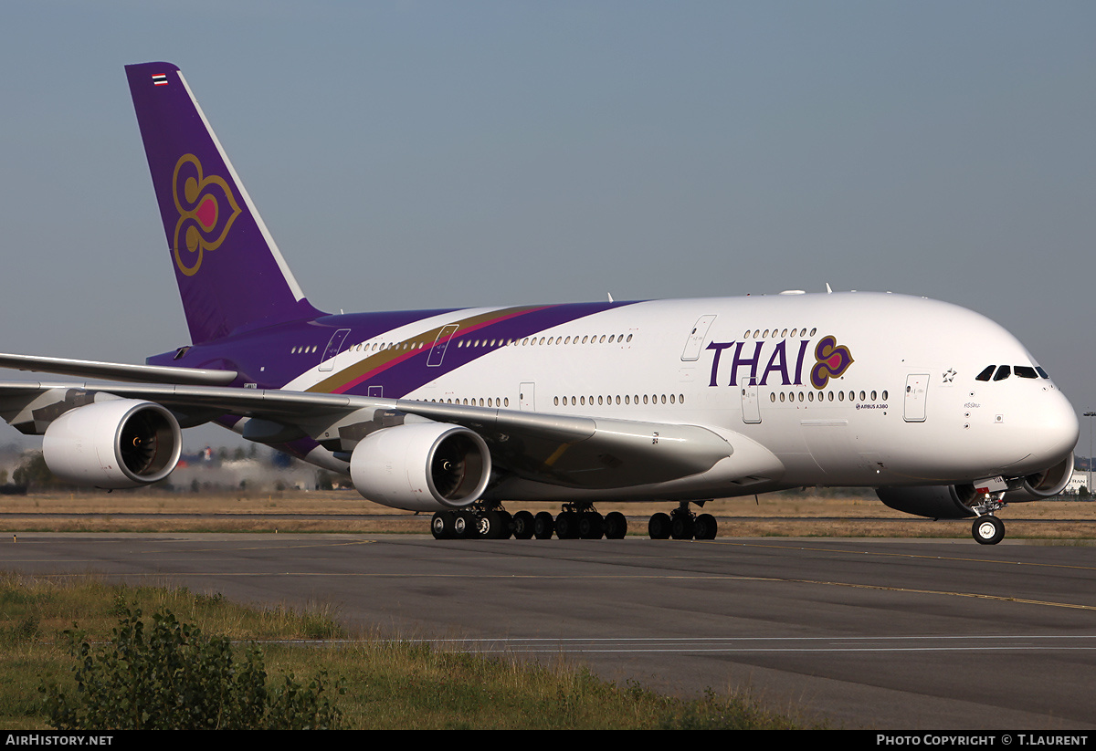 Aircraft Photo of F-WWAO | Airbus A380-841 | Thai Airways International | AirHistory.net #223166