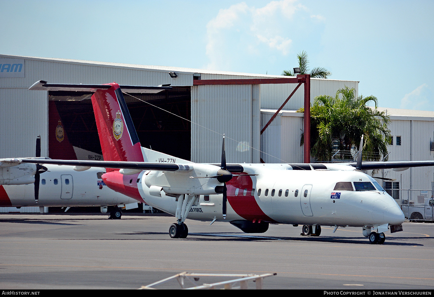 Aircraft Photo of VH-ZZN | De Havilland Canada DHC-8-300 Dash 8 | Australian Border Force | AirHistory.net #223174
