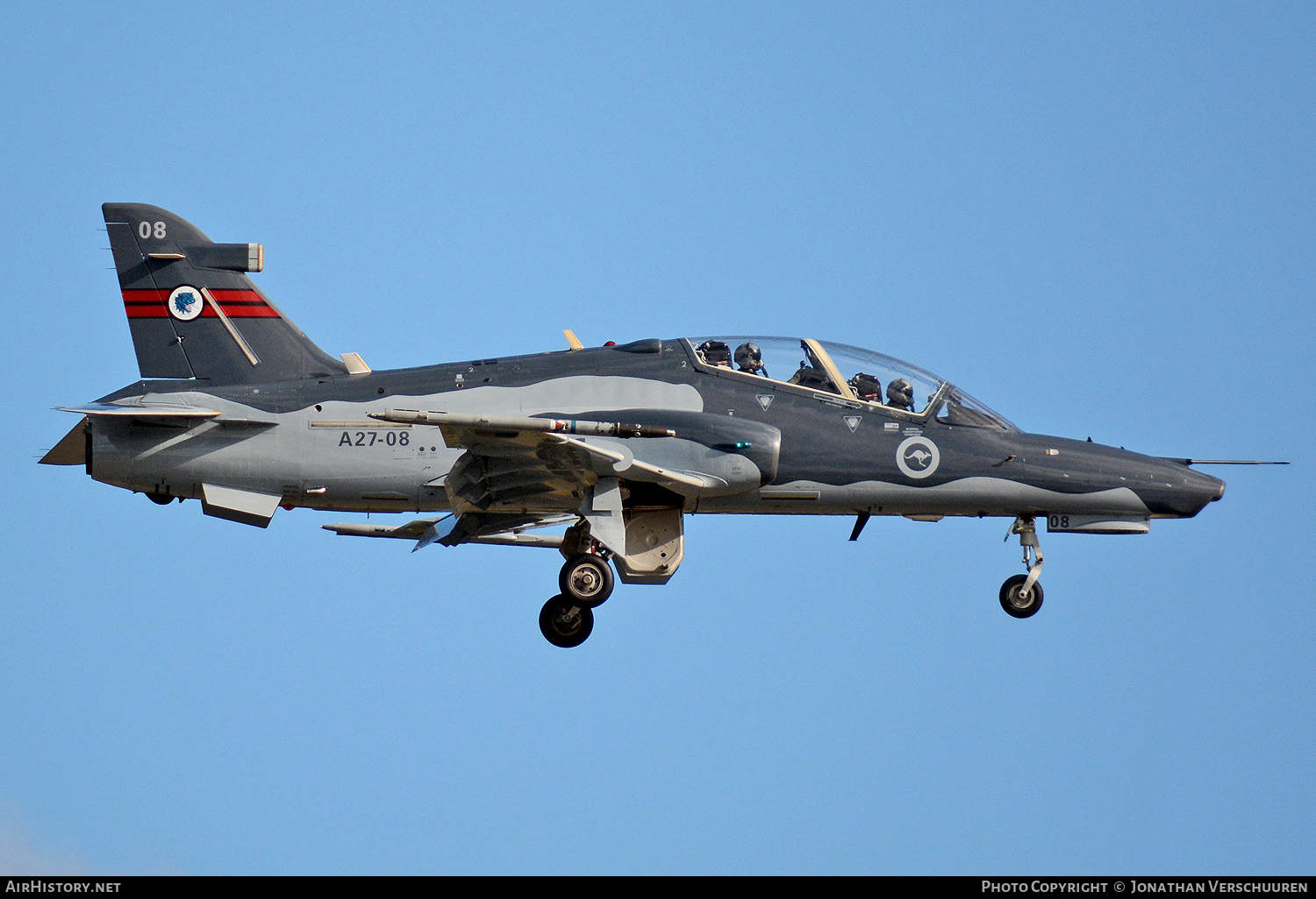 Aircraft Photo of A27-08 | BAE Systems Hawk 127 | Australia - Air Force | AirHistory.net #223175