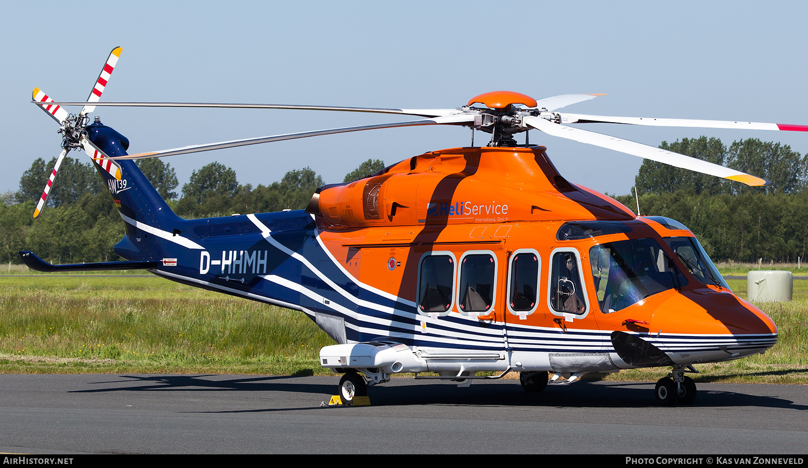 Aircraft Photo of D-HHMH | AgustaWestland AW-139 | Heli Service | AirHistory.net #223182