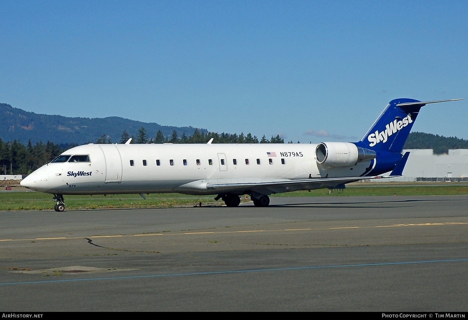 Aircraft Photo of N879AS | Bombardier CRJ-200ER (CL-600-2B19) | SkyWest Airlines | AirHistory.net #223194