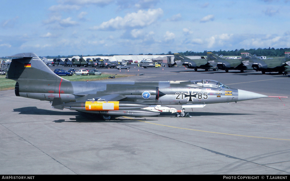 Aircraft Photo of 2185 | Lockheed F-104G Starfighter | Germany - Air Force | AirHistory.net #223202