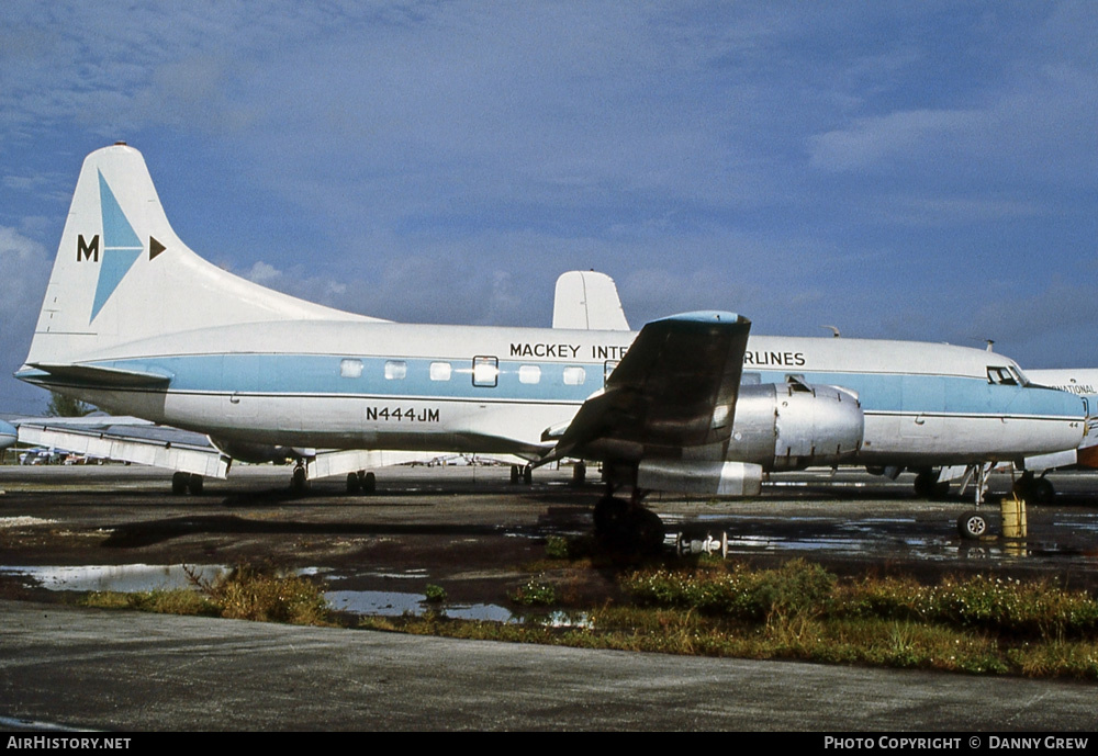 Aircraft Photo of N444JM | Convair 440-86 Metropolitan | Mackey International Airlines | AirHistory.net #223212