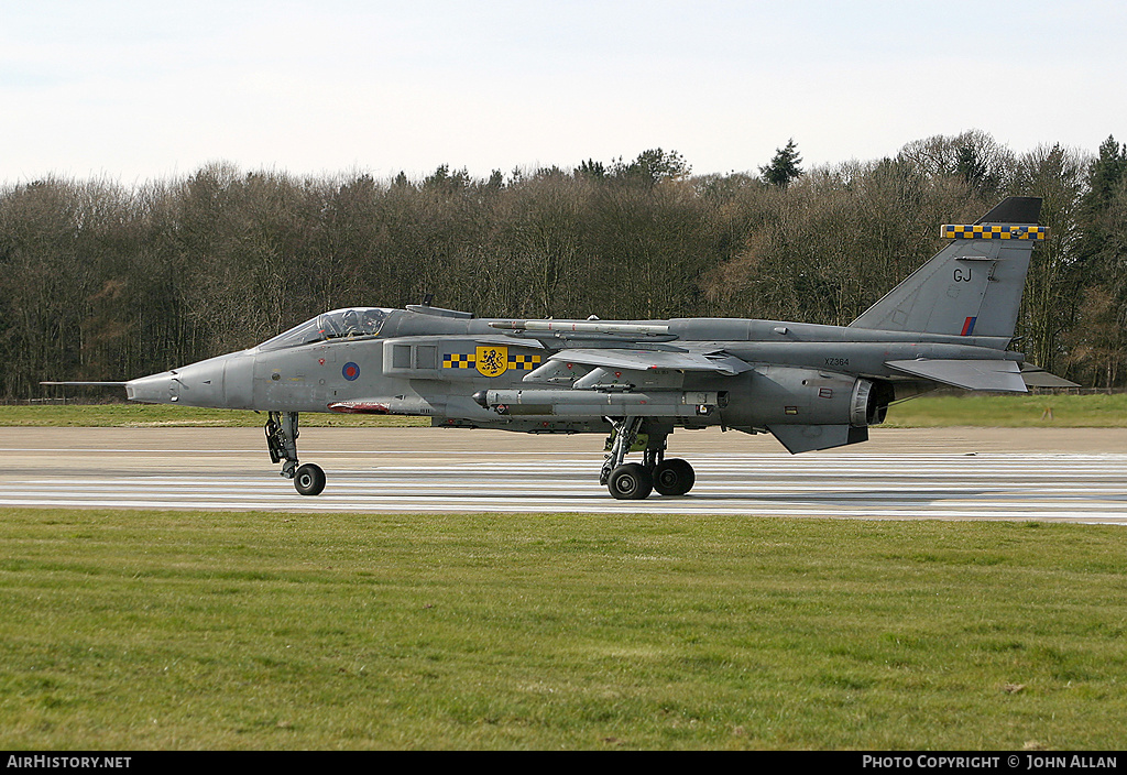 Aircraft Photo of XZ364 | Sepecat Jaguar GR3A | UK - Air Force | AirHistory.net #223213