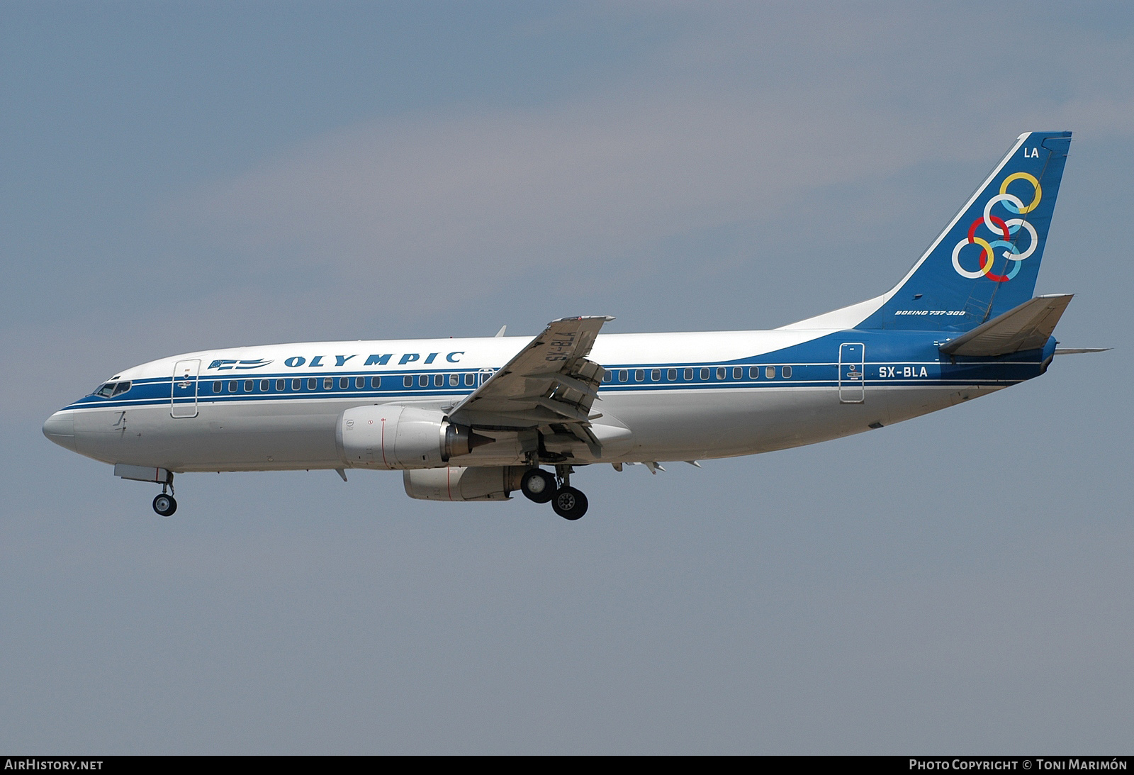 Aircraft Photo of SX-BLA | Boeing 737-33R | Olympic | AirHistory.net #223216