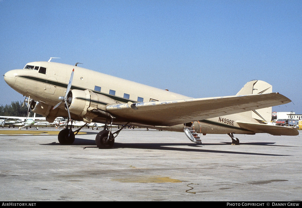 Aircraft Photo of N4996E | Douglas DC-3(C) | AirHistory.net #223221