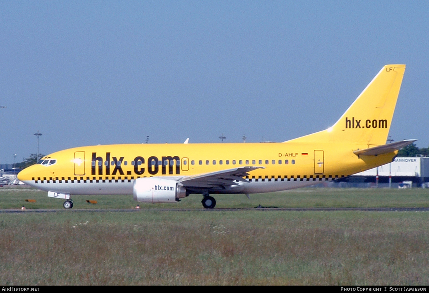 Aircraft Photo of D-AHLF | Boeing 737-5K5 | Hapag-Lloyd Express | AirHistory.net #223223