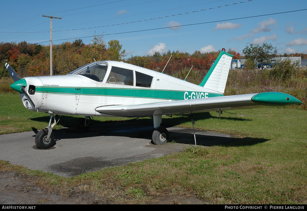 Aircraft Photo of C-GVGE | Piper PA-28-140 Cherokee | AirHistory.net #223230