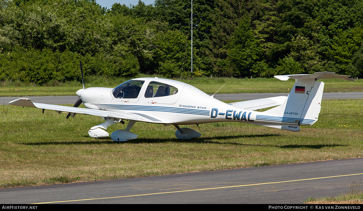 Aircraft Photo of D-EWAL | Diamond DA40D Diamond Star TDI | AirHistory.net #223242