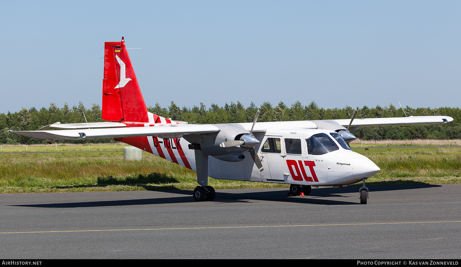 Aircraft Photo of D-IOLK | Britten-Norman BN-2B-26 Islander | OFD - Ostfriesischer Flug‑Dienst | AirHistory.net #223253