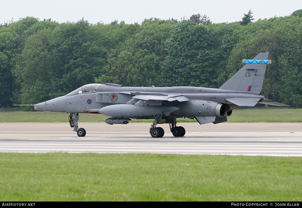 Aircraft Photo of XZ396 | Sepecat Jaguar GR3A | UK - Air Force | AirHistory.net #223258