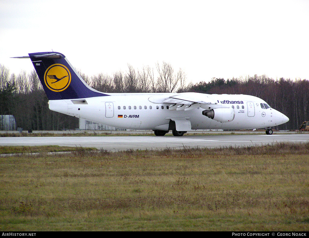 Aircraft Photo of D-AVRM | British Aerospace Avro 146-RJ85 | Lufthansa | AirHistory.net #223292