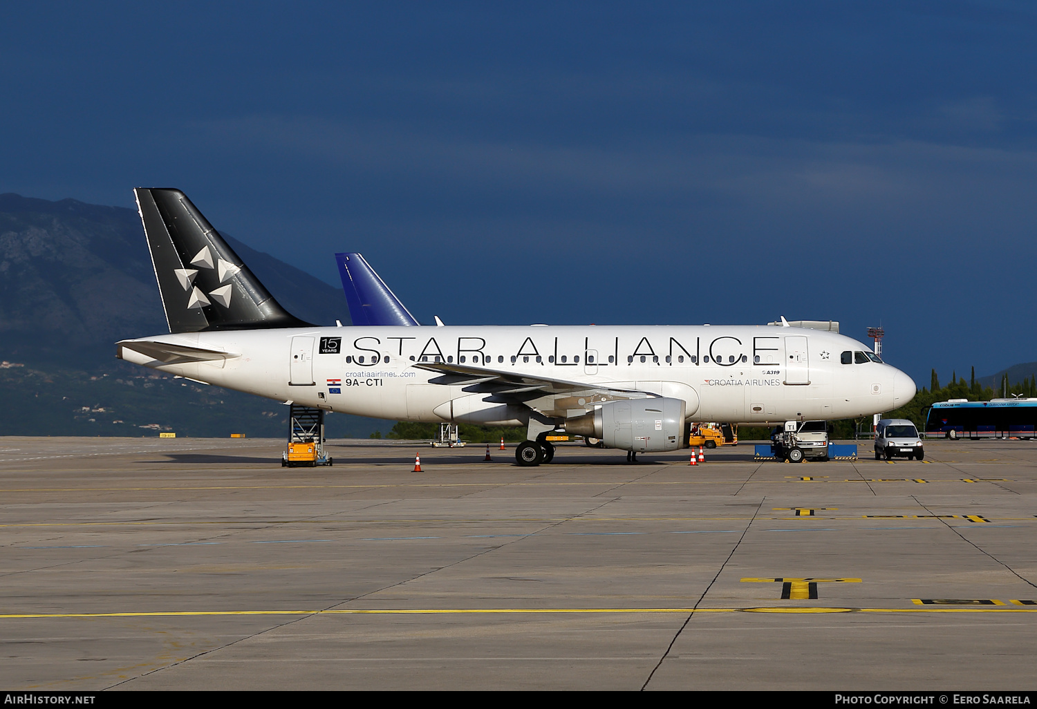 Aircraft Photo of 9A-CTI | Airbus A319-112 | Croatia Airlines | AirHistory.net #223294