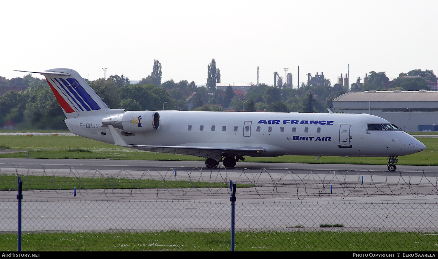 Aircraft Photo of F-GRJS | Bombardier CRJ-100ER (CL-600-2B19) | Air France | AirHistory.net #223296