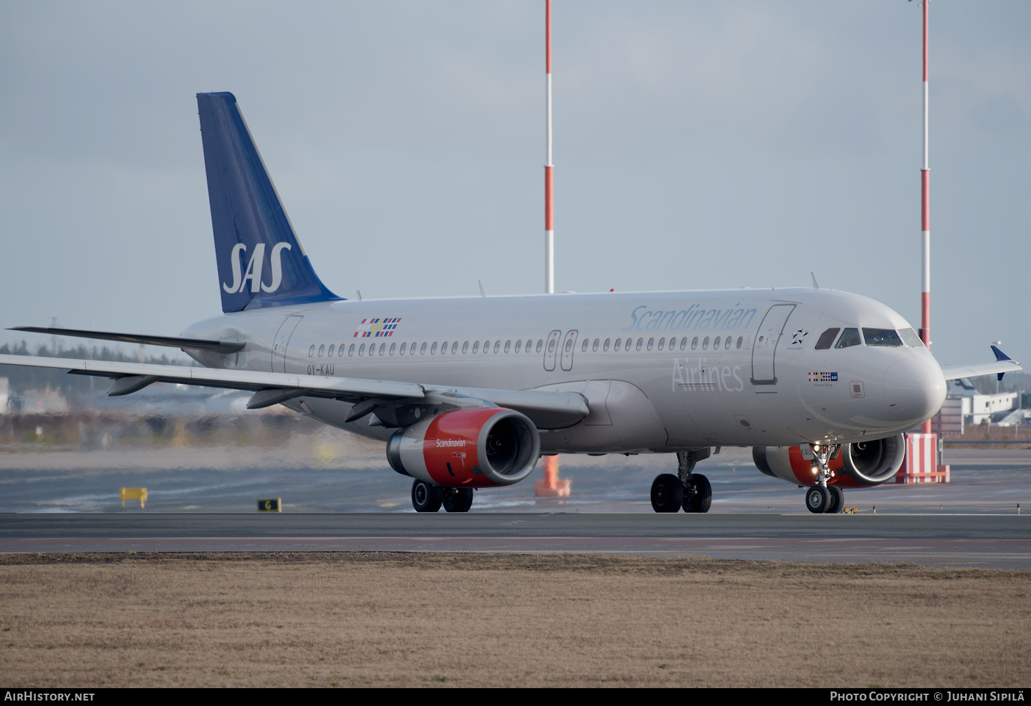 Aircraft Photo of OY-KAU | Airbus A320-232 | Scandinavian Airlines - SAS | AirHistory.net #223299