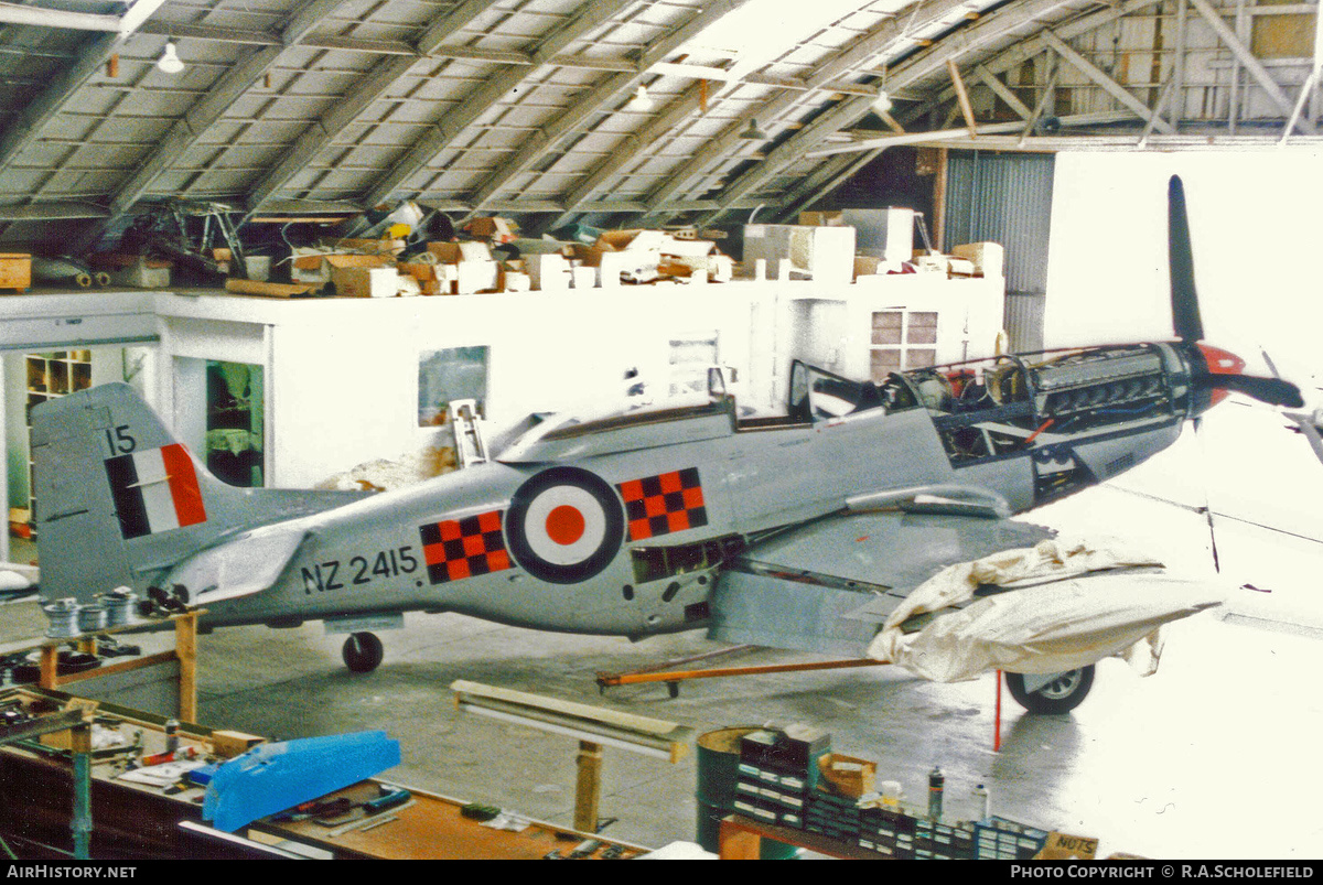 Aircraft Photo of ZK-TAF / NZ2415 | North American P-51D Mustang | New Zealand - Air Force | AirHistory.net #223320