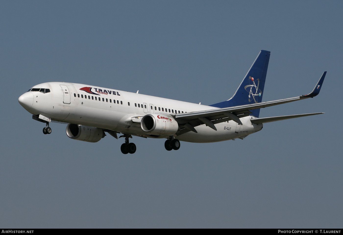 Aircraft Photo of EI-DJT | Boeing 737-86N | Travel Service | AirHistory.net #223368