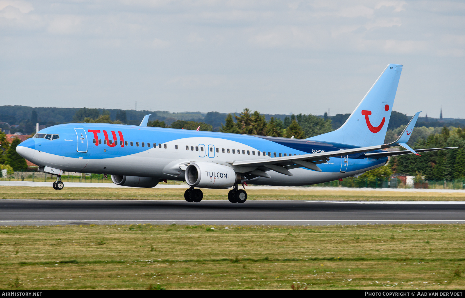 Aircraft Photo of OO-TNC | Boeing 737-8K5 | TUI | AirHistory.net #223386