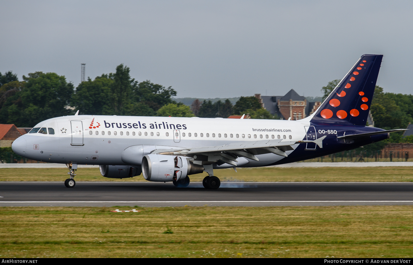 Aircraft Photo of OO-SSQ | Airbus A319-112 | Brussels Airlines | AirHistory.net #223387