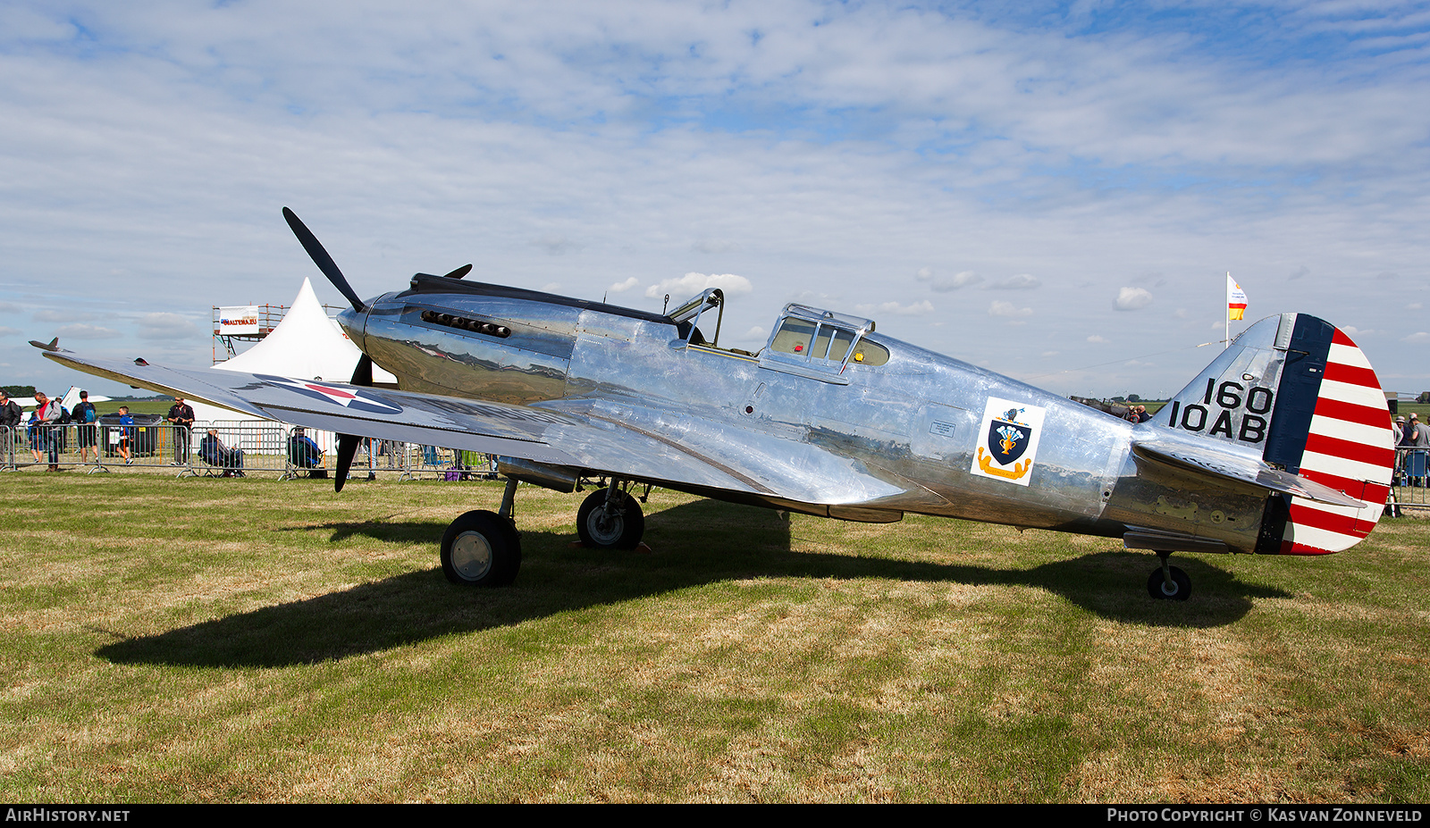 Aircraft Photo of G-CIIO / 160 | Curtiss P-40C Warhawk IIB | USA - Air Force | AirHistory.net #223390