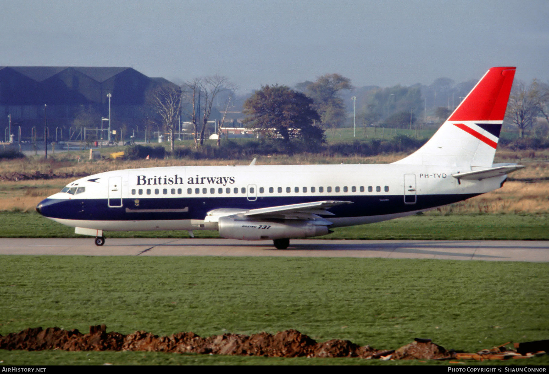 Aircraft Photo of PH-TVD | Boeing 737-2K2C/Adv | British Airways | AirHistory.net #223424